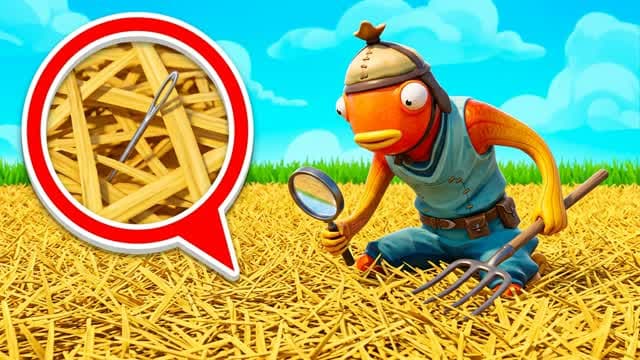🔎 Find a Needle in a Haystack🌾 — Fortnite Creative map