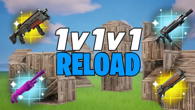 1v1v1 Reload Map Free For All — Fortnite Creative map
