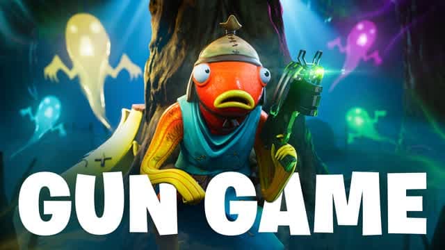 Ghost Gun Game - Halloween Fortnitemares — Fortnite Creative map