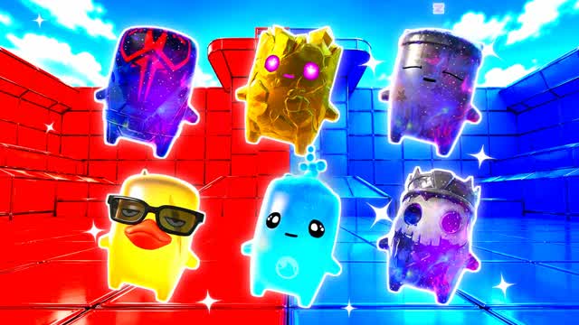 RED VS BLUE IVY SANCTUARY 🔴🔵 — Fortnite Creative map