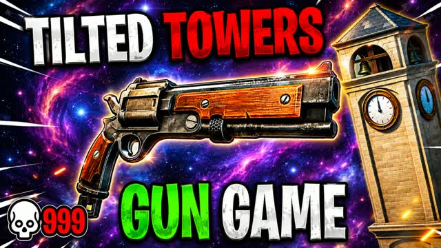 TILTED TOWER GUN GAME!! (ONE HIT) — Fortnite Creative map