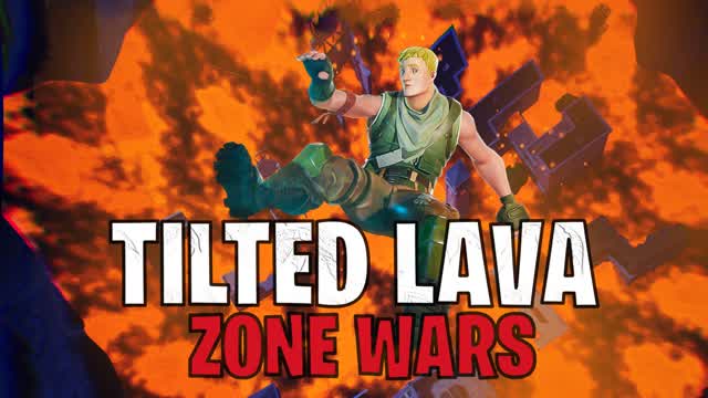 🔥 Tilted Zone Wars Lava 🔥 — Fortnite Creative map cover art