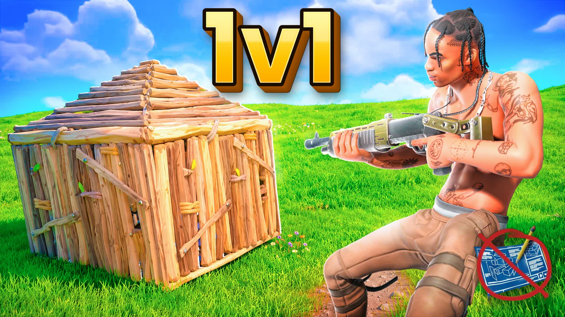 1V1 REALISTIC 🔥 BUILD / ZERO BUILD — Fortnite Creative map
