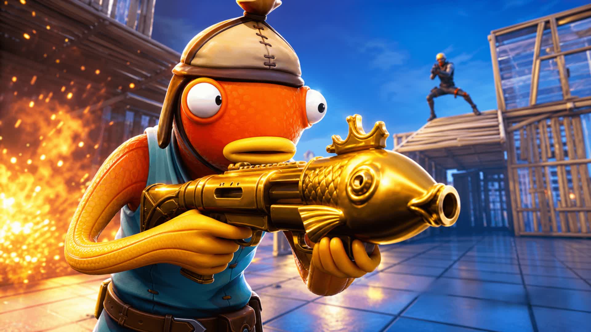 Random 1v1 Reload 1v1v1 — Fortnite Creative map
