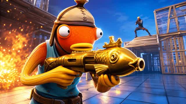 Random 1v1 Reload 1v1v1 — Fortnite Creative map cover art