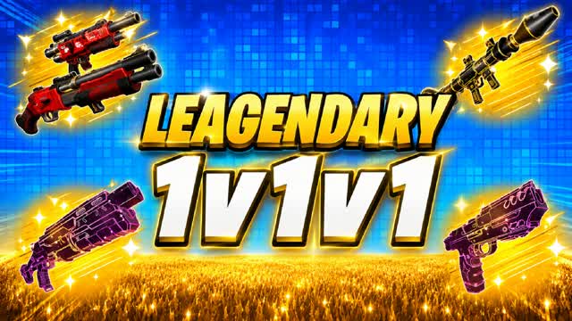 LEGENDARY 1V1V1 RELOAD  منطقة القتال 🌀 — Fortnite Creative map