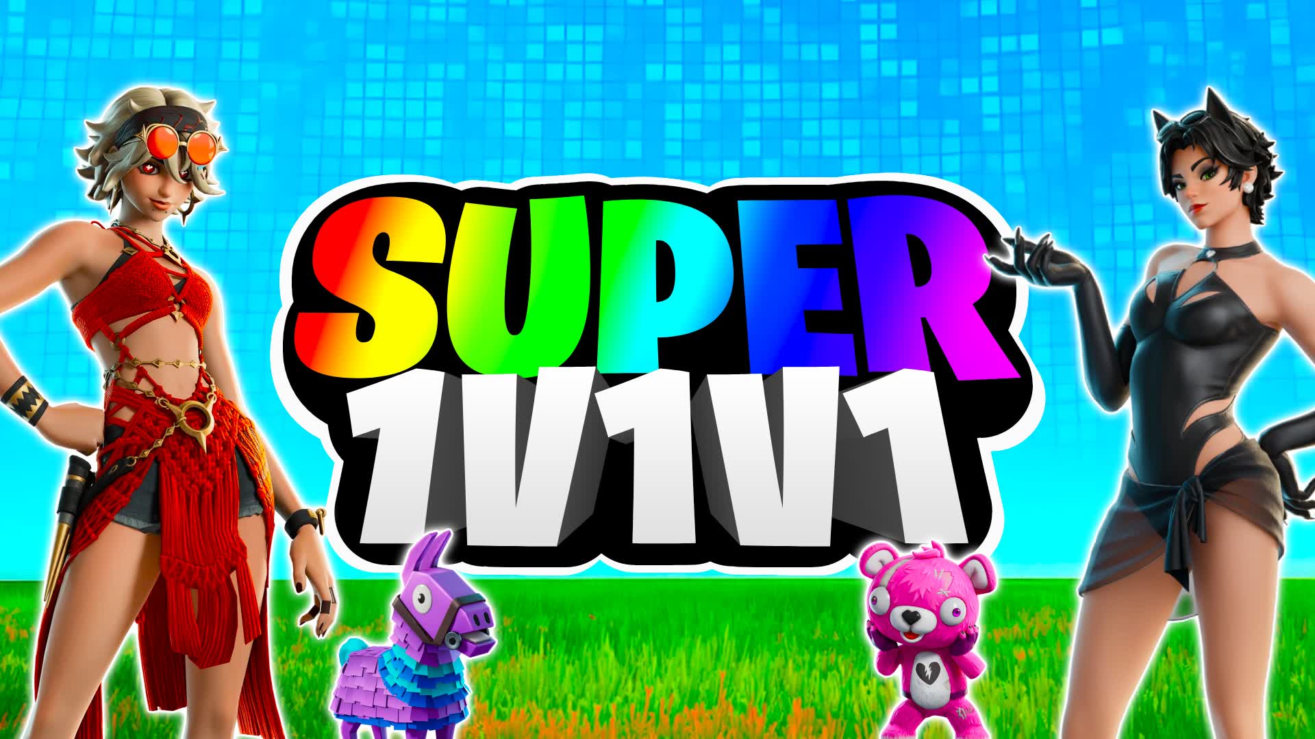 SUPER 1v1v1 RELOAD FFA — Fortnite Creative map