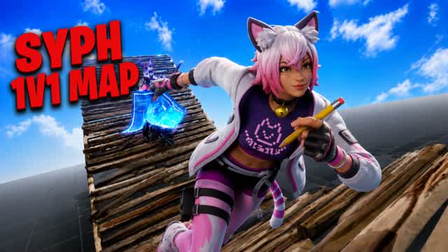 Syph 1v1 Build Fights (200 Pumps) — Fortnite Creative map cover art