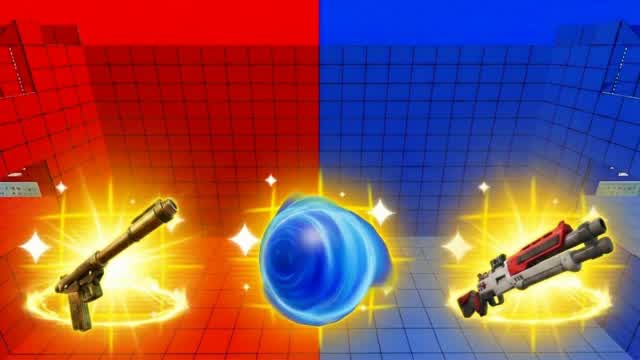 RED VS BLUE NEWEST TEAM 🔴🔵 — Fortnite Creative map cover art