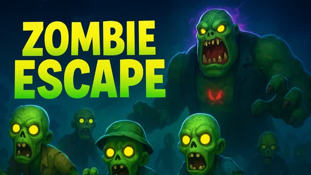 Zombies escape😈 — Fortnite Creative map