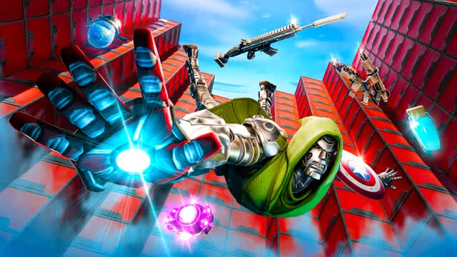 DOOM PIT - FREE FOR ALL — Fortnite Creative map cover art