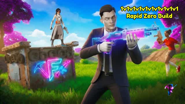 1v1v1v1 zero build — Fortnite Creative map