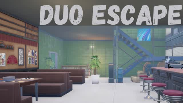 DUO ESCAPE GAME — Fortnite Creative map cover art