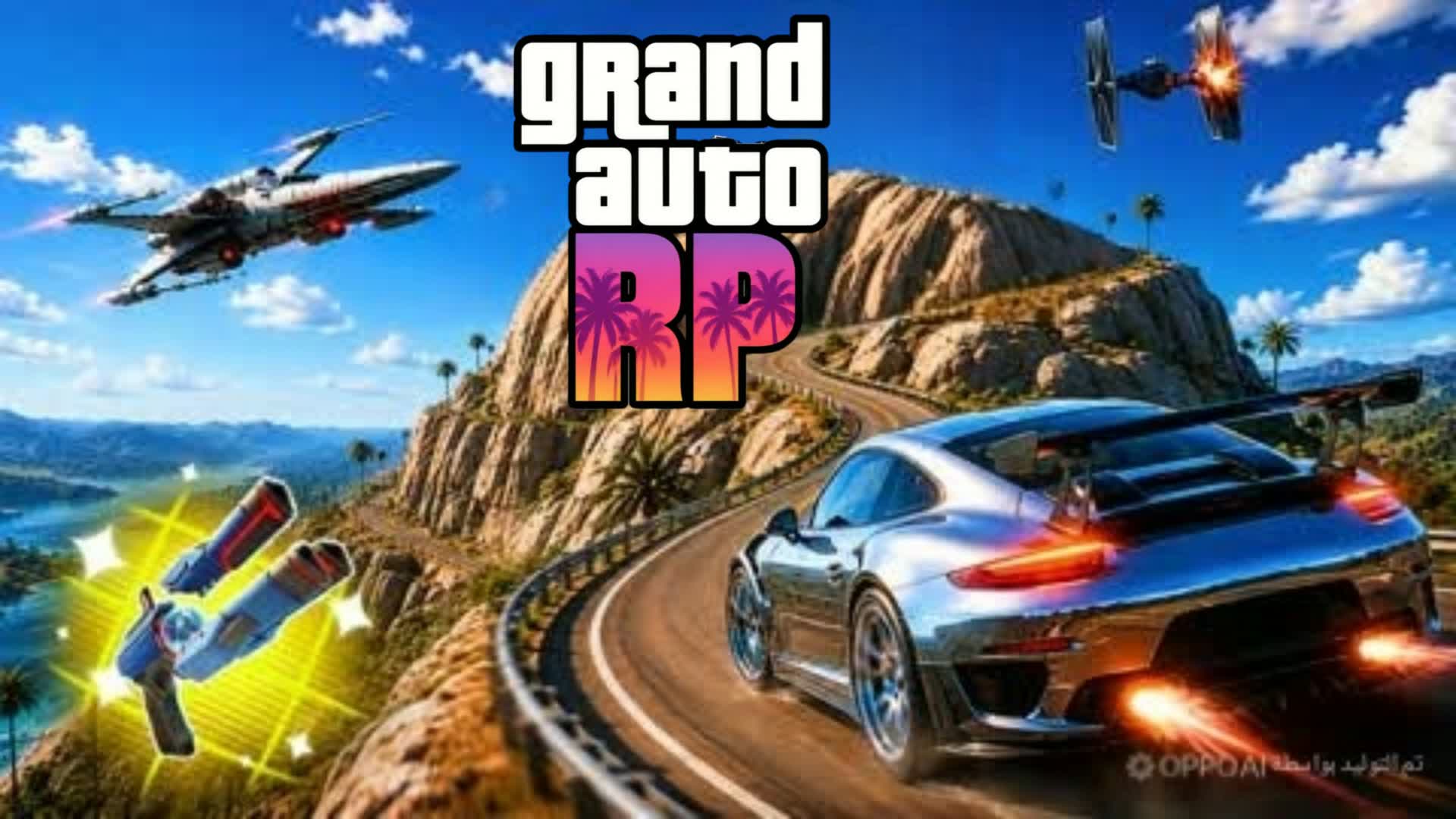 OG THE GRAND DRIVING RP 💯 — Fortnite Creative map