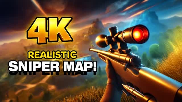 4k Sniper One Shot 🎯 — Fortnite Creative map
