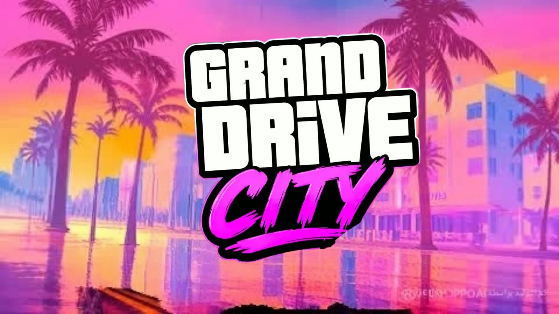 GRAND CRAZY PLAYER DRIVE 🌃 — Fortnite Creative map