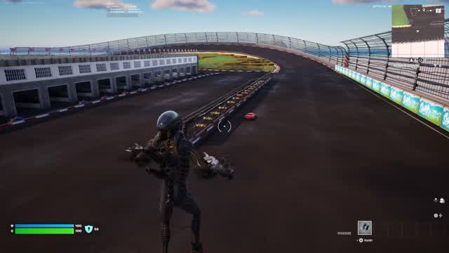 OVAL RACETRACK — Fortnite Creative map
