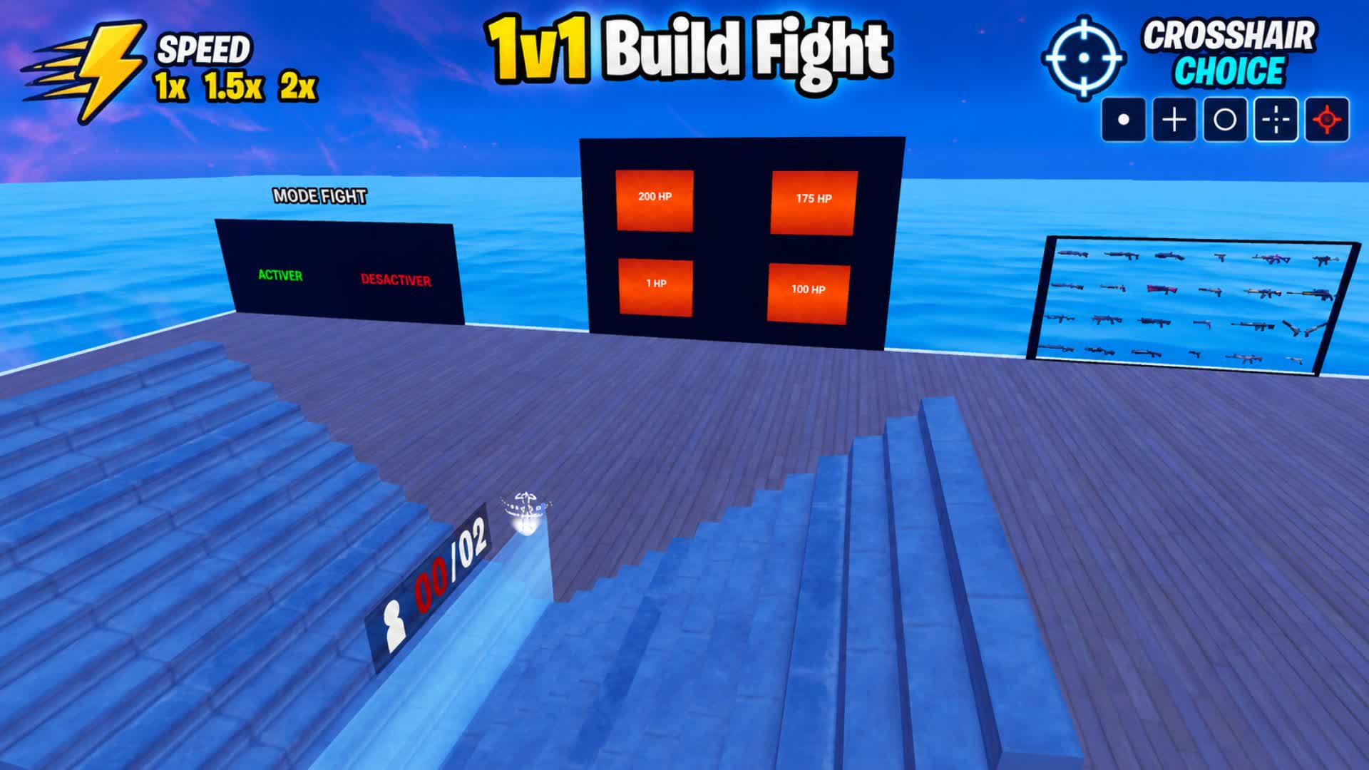 1V1 BUILD FIGHT PRO 😎 — Fortnite Creative map