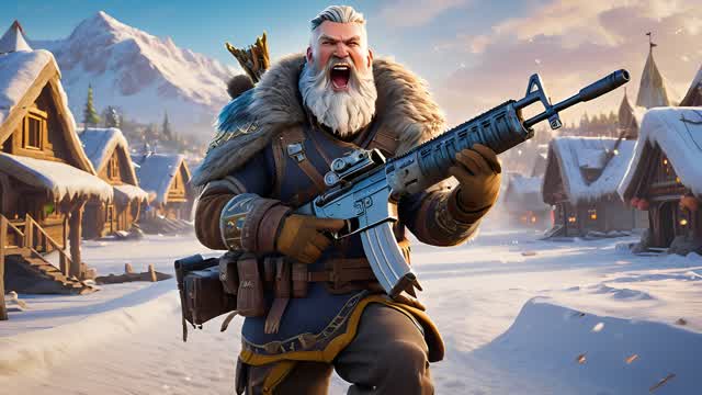 VIKING ZONE WARS 🐺 — Fortnite Creative map
