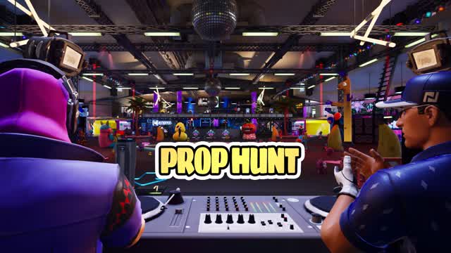 K-POP WONDER PROP HUNT / MEGA DISCO — Fortnite Creative map