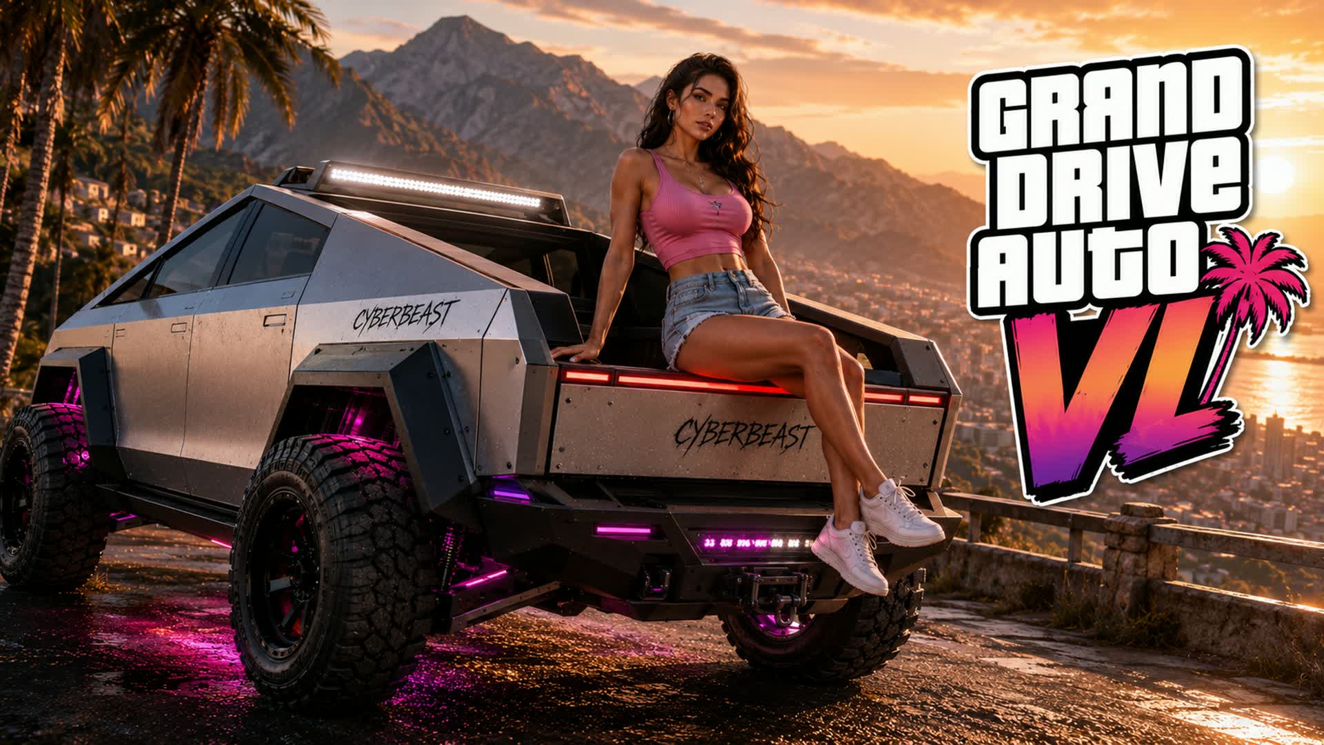 Grand Drive Auto Open World — Fortnite Creative map