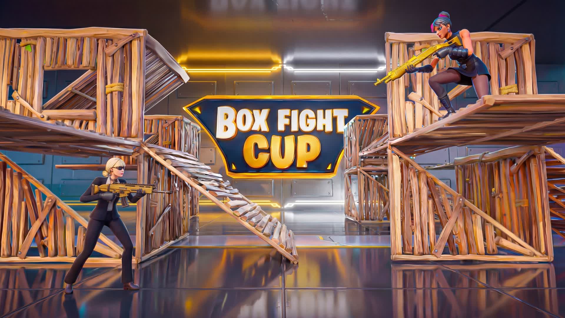 BOX FIGHT CUP [SOLO] 🏆 — Fortnite Creative map