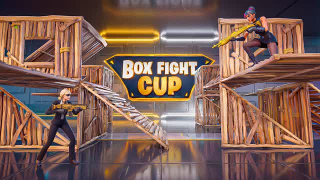 BOX FIGHT CUP [SOLO] 🏆 — Fortnite Creative map cover art