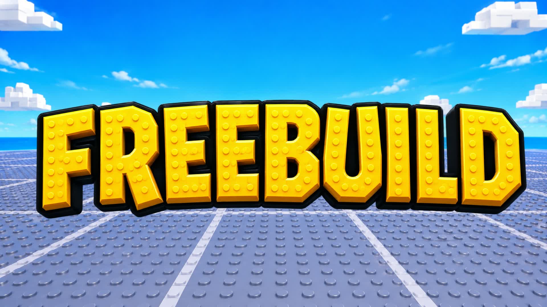 BRICK FREEBUILD — Fortnite Creative map