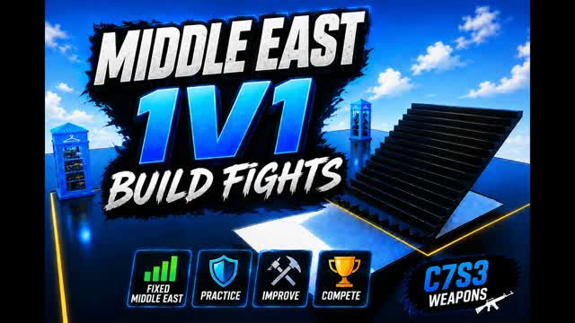 Middle East Build Fights — Fortnite Creative map