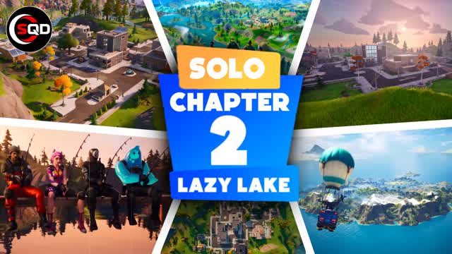 Lazy Lake Zone Wars ⭐ [ OG ] Chapter 2 — Fortnite Creative map cover art