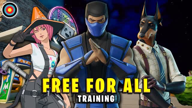 [FREE FOR ALL] Práctica de Tiro — Fortnite Creative map cover art