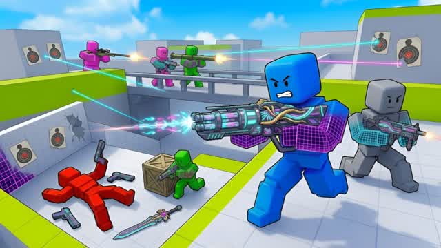 RED VS BLUE π΄π΅ ALL SECRET ITEMS ππ± β Fortnite Creative map