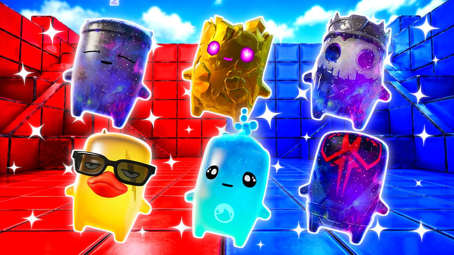 RED VS BLUE FINAL MARK 🔴🔵 — Fortnite Creative map