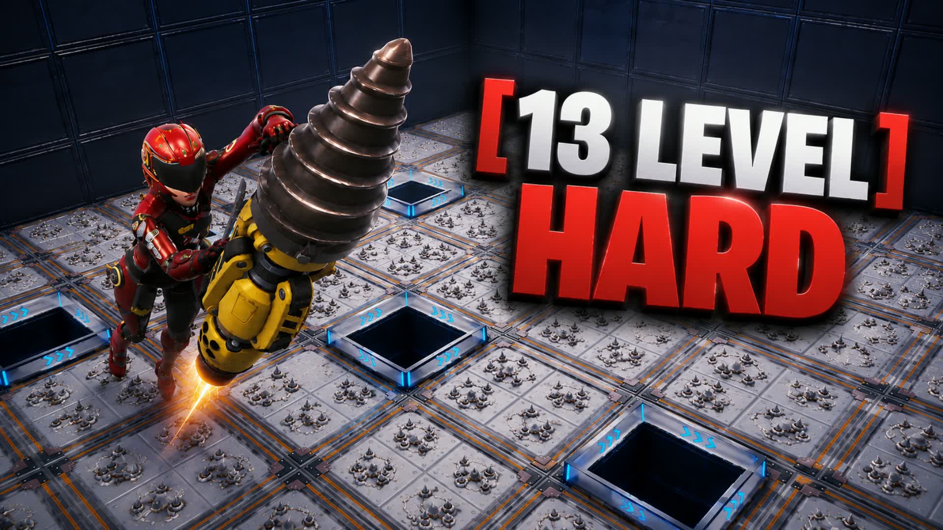 (7444) PARKOUR 13 LEVEL 😱🔥 باركور صعب — Fortnite Creative map