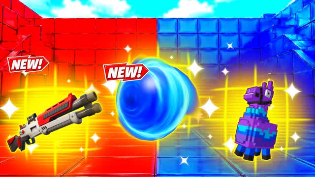 RED VS BLUE OUTLOOK 🔴🔵 — Fortnite Creative map cover art