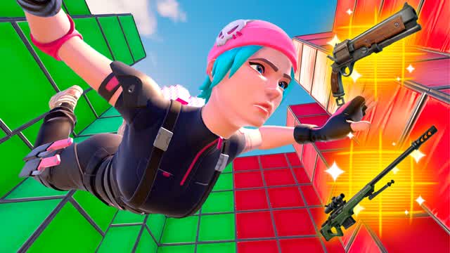 THE PIT SOLO SNIPER — Fortnite Creative map cover art