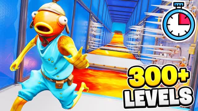 Speedrun Deathrun — Fortnite Creative map cover art