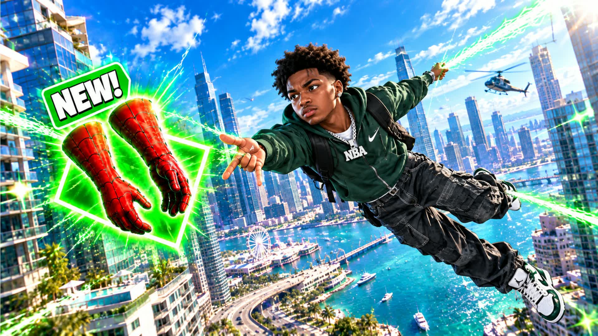 🎯[[]]SPIDER SPEED CITY][][😎 — Fortnite Creative map