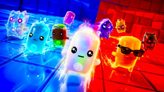 RVB RED VS BLUE UII COLL SUPER RIVALS — Fortnite Creative map
