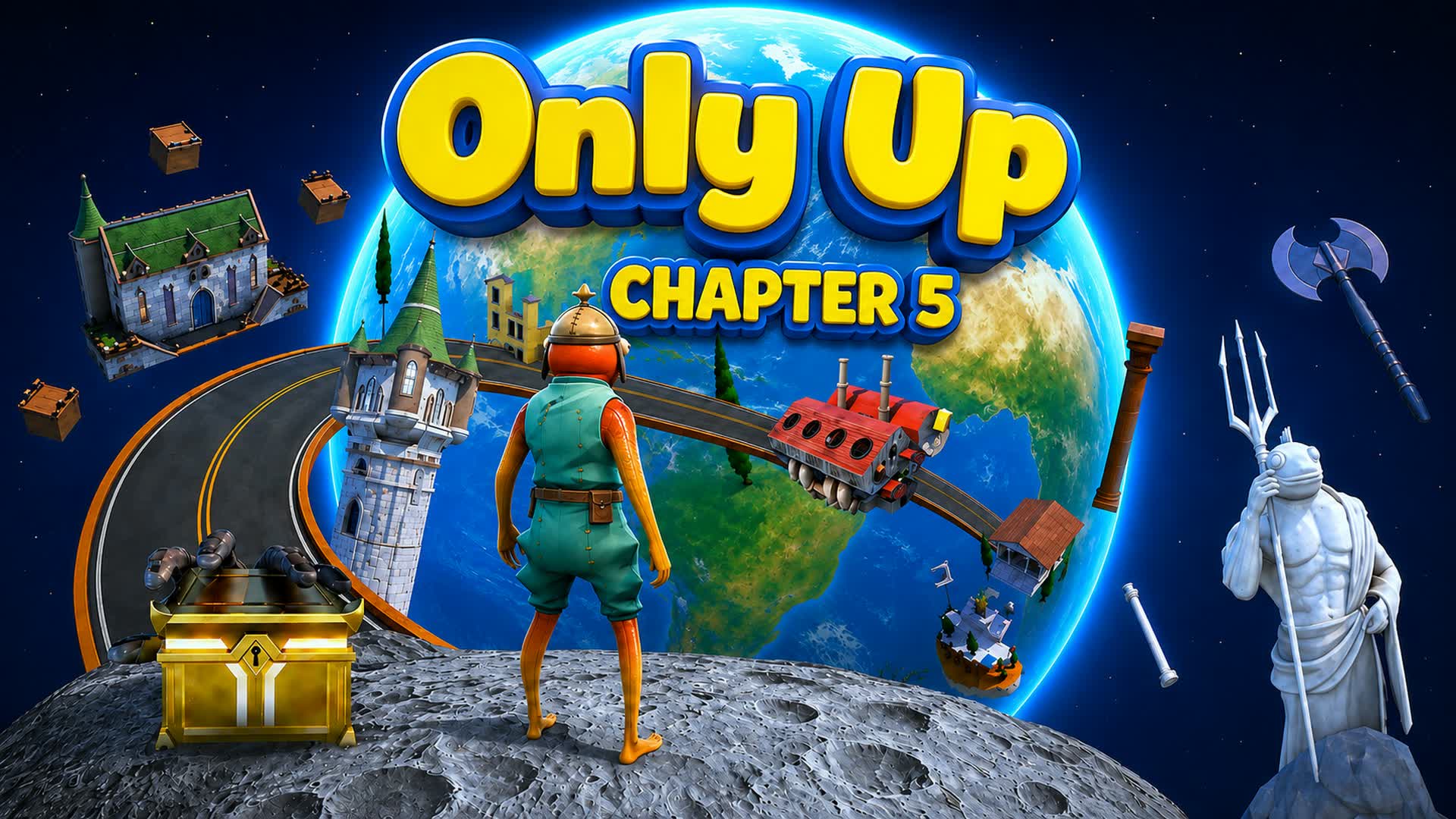 ONLY UP FOR BRAINROTS - CHAPTER 5 — Fortnite Creative map