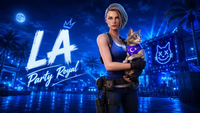 LA Party Royal — Fortnite Creative map cover art