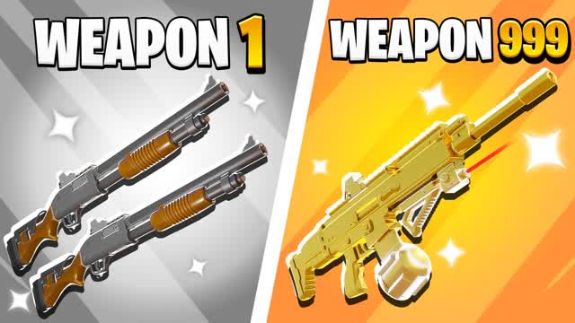 🔫OG GUN GAME💥 — Fortnite Creative map