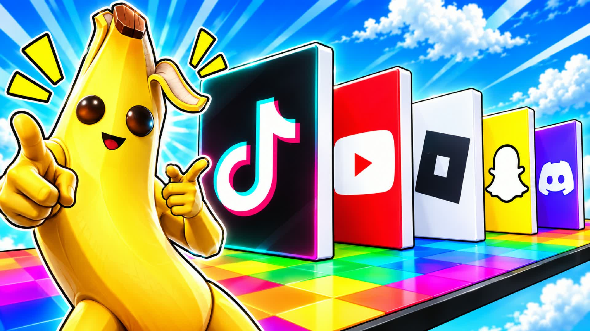 GUESS CORRECT LOGOS PARKOUR 🔎 — Fortnite Creative map