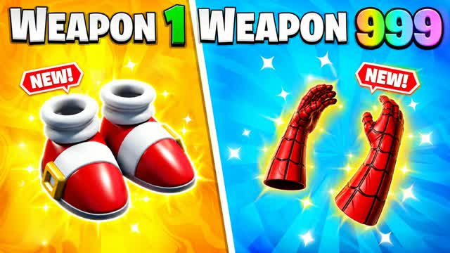 SONIC SPIDER-MAN GUN GAME FFA 🎯 — Fortnite Creative map