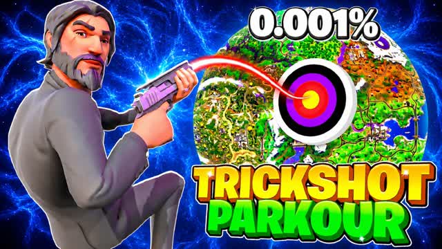 SUPER CRAZY TRICKSHOT UNC — Fortnite Creative map cover art