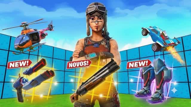 1V1 RENEGADE RAIDERS - FFA - ALL GUNS — Fortnite Creative map