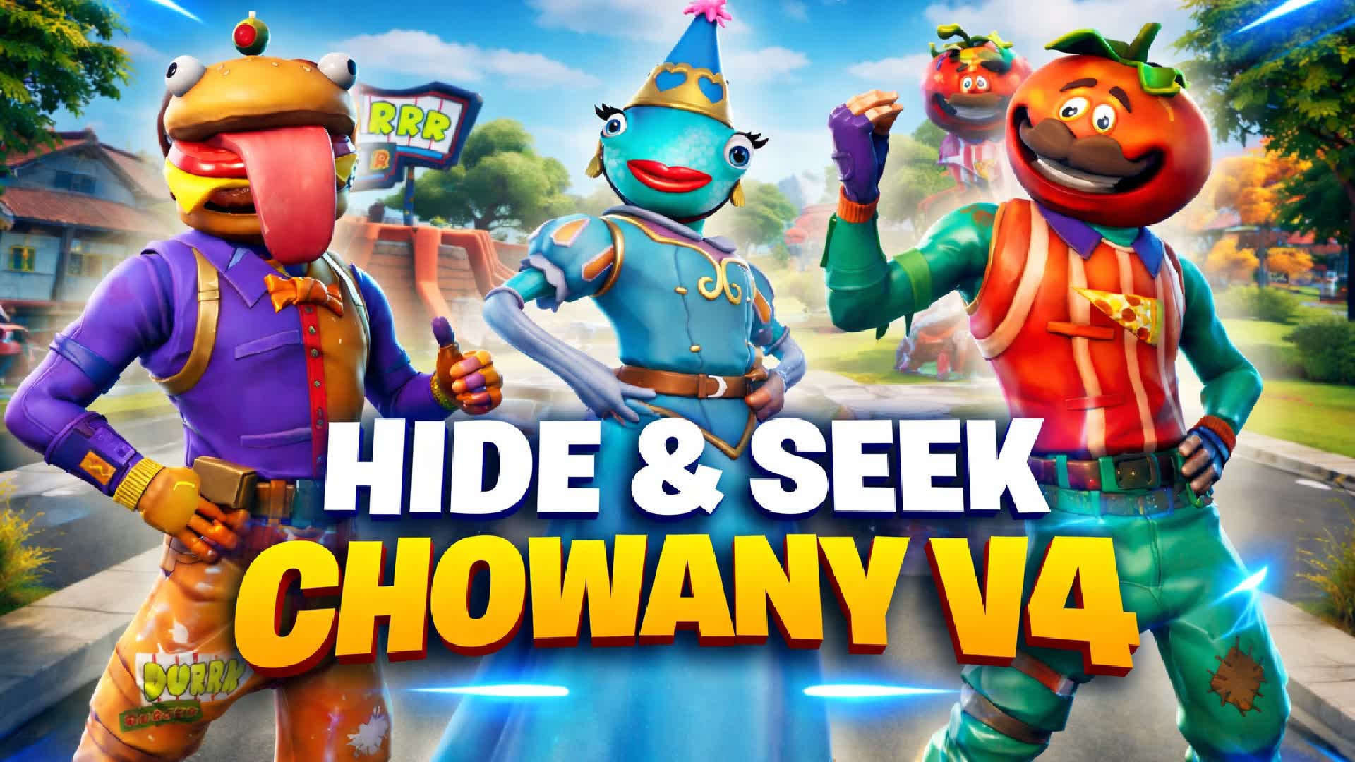 CHOWANY HIDE & SEEK by DZIEDZIC V4 — Fortnite Creative map