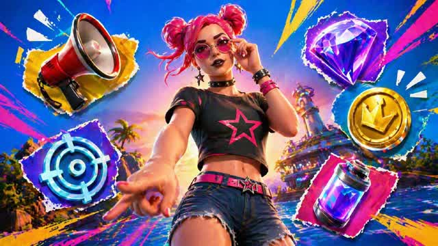 ZONE WARS THE PIT — Fortnite Creative map cover art