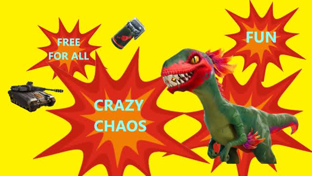 💥CRAZY EXPLOSION PVP FUN FREE FOR ALL💥 — Fortnite Creative map cover art