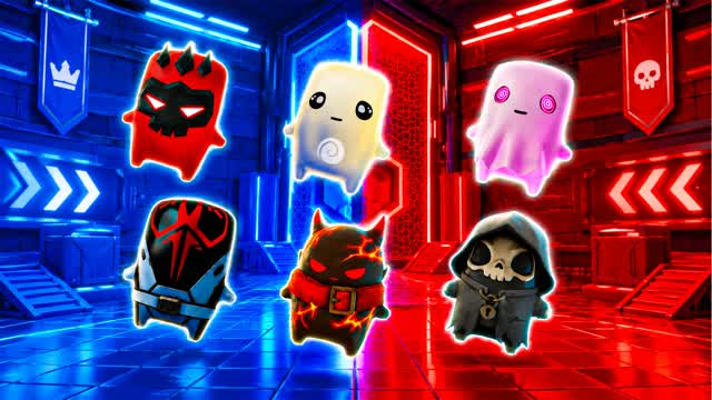 RED VS BLUE DO NADA — Fortnite Creative map